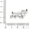 Tibetan Style Alloy Pendant Rhinestone Settings PALLOY-A037-03M-AS-3