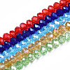 Electroplate Glass Beads Strands LS-EGLA-A034-T4mm-B-2