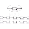 304 Stainless Steel Paperclip Chains CHS-D030-01P-1