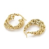 304 Stainless Steel Earrings for Women EJEW-E305-17G-01-2