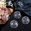 Handmade Two Holes Blown Glass Globe Beads BLOW-TA0001-02B-5