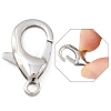 Tarnish Resistant 304 Stainless Steel Lobster Claw Clasps STAS-AB25-3