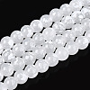 Baking Paint Glass Beads Strands DGLA-N015-6mm-01-1