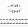 304 Stainless Steel Cable Chains X-CHS-S002-001P-1