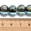 Handmade Dichroic Foil Glass Beads Strands DICH-U001-05I-4