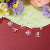 100Pcs Silicone Ear Nuts SIL-TADJ0001-11-7