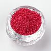 Baking Paint Cylinder Seed Beads SEED-R041-12-2