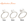 Brass Cup Peg Open Cuff Ring Settings LS-KK-G518-02P-02-4