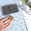 304 1000pcs Stainless Steel Open Jump Rings STAS-SP0001-71C-3