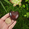 Sandalwood Wooden Heart Display Decorations AJEW-WH20054-222C-3