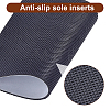 8Pcs 2 Styles Self-adhesive Synthetic Rubber Non-slip Shoe Sole Pad DIY-NB0015-90-4