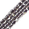 Electroplate Glass Beads Strands EGLA-P066-01A-AB01-1