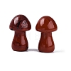 Natural Red Jasper Mushroom Display Decorations G-Q602-03N-1