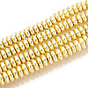 Electroplate Non-magnetic Synthetic Hematite Bead Strands G-Q465-11G-1