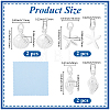 6Pcs 3 Styles Ocean 925 Sterling Silver Pendants STER-BBC0009-57-2