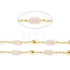 3.28 Feet Handmade Natural Rose Quartz Beaded Chains X-CHC-E021-01D-2