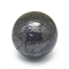 Natural Shungite Sphere Beads G-F675-01-2