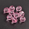 Transparent Acrylic Beads PL505Y-2-2