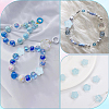 150Pcs Transparent Spray Painted Glass Beads GLAA-SP0001-23A-6