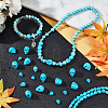 3 Sizes Dyed Synthetic Turquoise Beads Strands G-AR0004-83-6