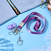 2Pcs Alloy & 304 Stainless Steel Clasps & ABS Plastic Pearl Beaded Zipper Helpers HJEW-PH02478-4