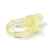Transparent Plastic Lobster CLaw Clasps KY-H005-A01-4