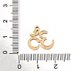201 Stainless Steel Charms SA-CBA5D66-10G-3