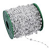Plastic Imitation Pearl Beaded Chains KY-WH0051-25C-1
