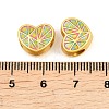 Alloy Enamel Beads ENAM-D318-01G-04-3