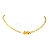 Women's Natural Amber Necklaces NJEW-JN06110-3