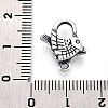 925 Sterling Silver Lobster Claw Clasps STER-T009-28AS-3
