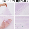 1M Sequins Polyester Organza Fabrics DIY-CY0003-41A-6