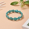 Dyed Synthetic Sea Turtle Beaded Stretch Bracelets for Women BJEW-JB09934-01-2