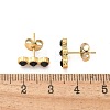 304 Stainless Steel Stud Earrings EJEW-F361-01G-3