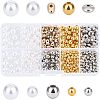 CHGCRAFT 810Pcs 9 Styles Plastic Beads KY-CA0001-14-1