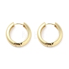 Brass Hoop Earrings EJEW-M260-08G-1