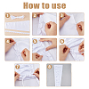 Bridal Dress Zipper Replacement AJEW-WH0609-837B-03-3
