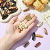160Pcs 16 Styles Natural Wood Buttons FIND-CJ0004-42-4