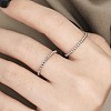 304 Stainless Steel Finger Rings for Couple FS-WG36BBF-09-2