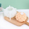 Flower Shape Silicone Candle Molds CAND-PW0009-08-4