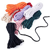 8 Skeins 8 Colors Braided Cotton String Threads for Crafts Knitting Making OCOR-TA0003-56-2