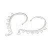 Alloy Ear Cuff Findings PALLOY-N176-09S-3