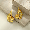 Brass Stud Earrings for Women WG0E589-02-2