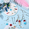 DIY Keychains Kits DIY-BM0002-10-4
