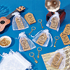 Alloy Musical Instruments & Musical Note Pendant Keychains KEYC-PH01619-4