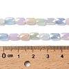Electroplate Glass Beads Strands X-EGLA-P065-02A-01-4