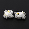 Bird Food Grade Eco-Friendly Silicone Beads SIL-WH0018-003B-2
