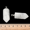 Natural & Synthetic Mixed Gemstone Perfume Bottle Pendants G-H332-09P-4