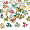 32Pcs 8 Styles Alloy Rhinestone Pendants ALRI-TA0001-45-3