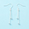 925 Sterling Silver Earring Hooks STER-P047-05S-3